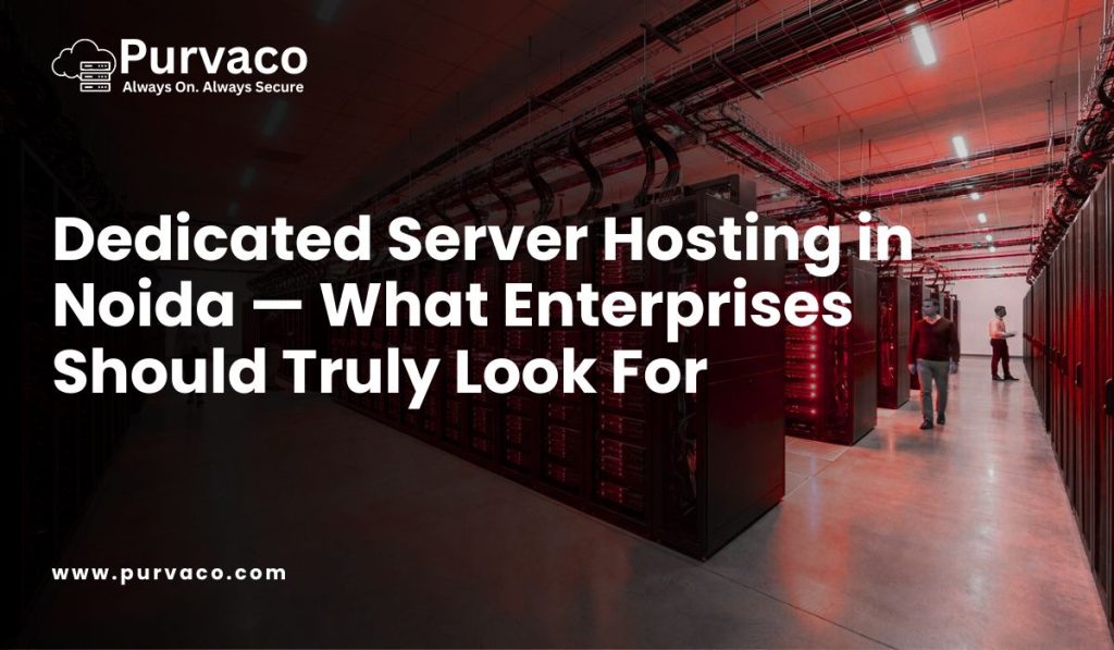 Dedicated Server Hosting in Noida