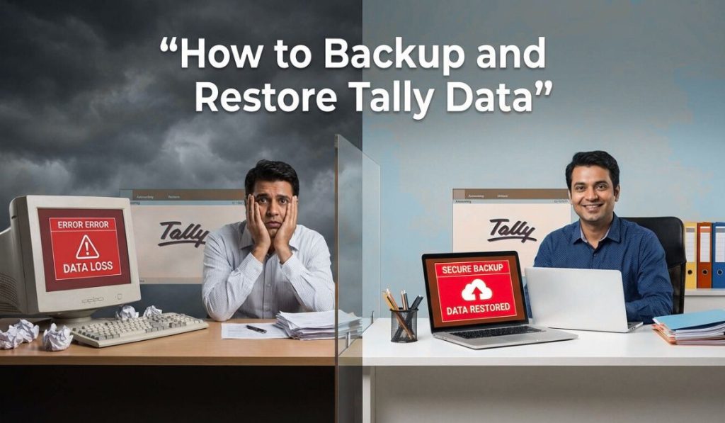 backup and restore tally data